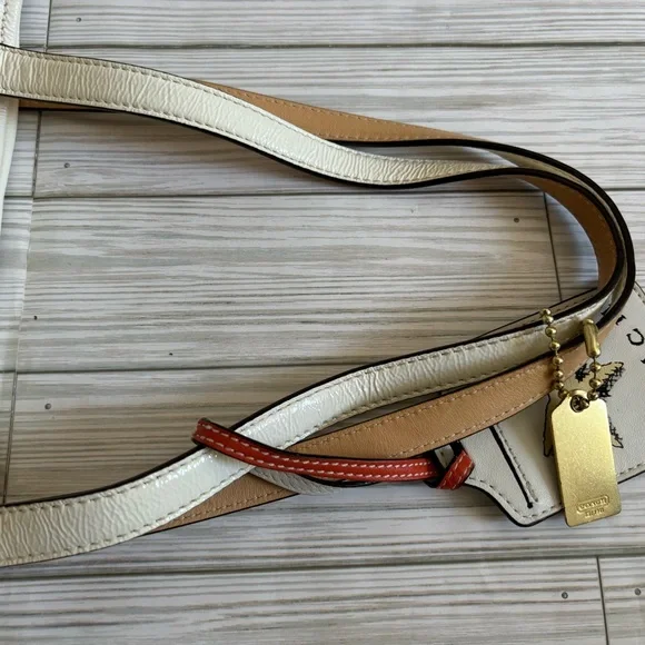 Coach canvas beach umbrella tote - Picture 14 of 16